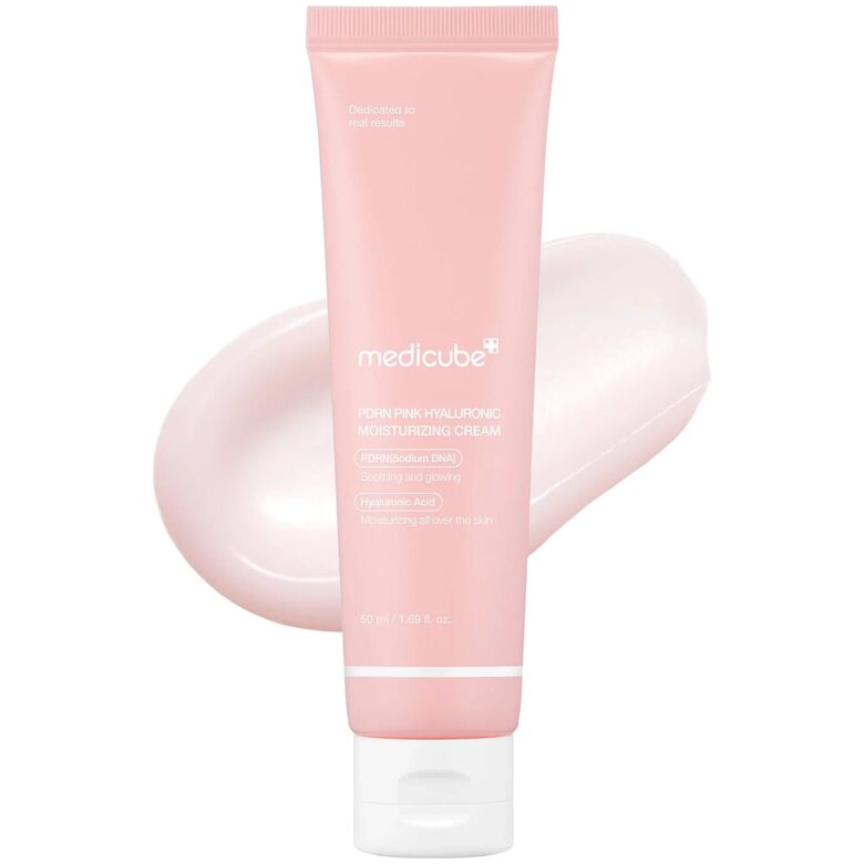 Intensīvi mitrinošs sejas krēms Medicube PDRN Pink Hyaluronic Moisturizing 50 ml