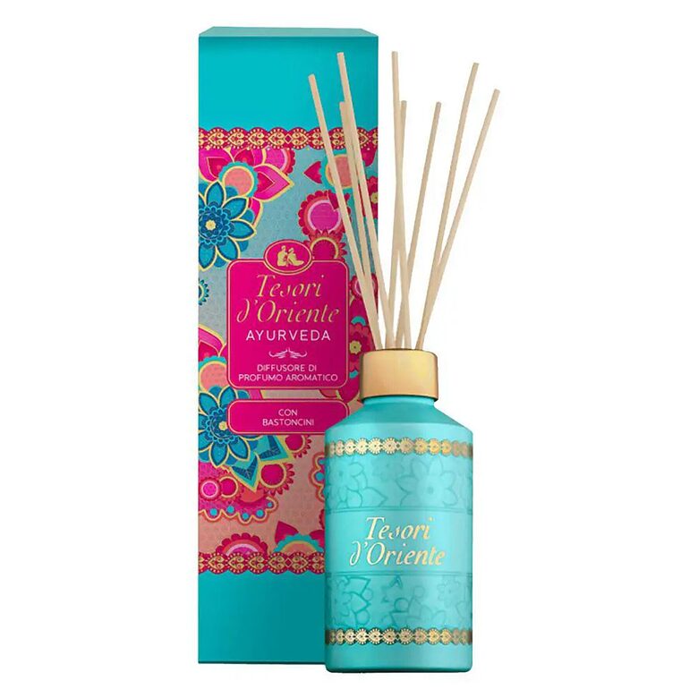 Cori Tesori d'Oriente Ayurveda aromātiskais difuzors ar kociņiem, 200 ml