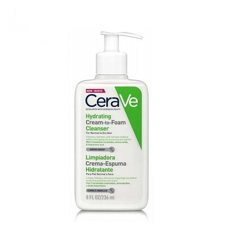 CeraVe kosteuttava puhdistusvaahto normaalille ja kuivalle iholle 236 ml