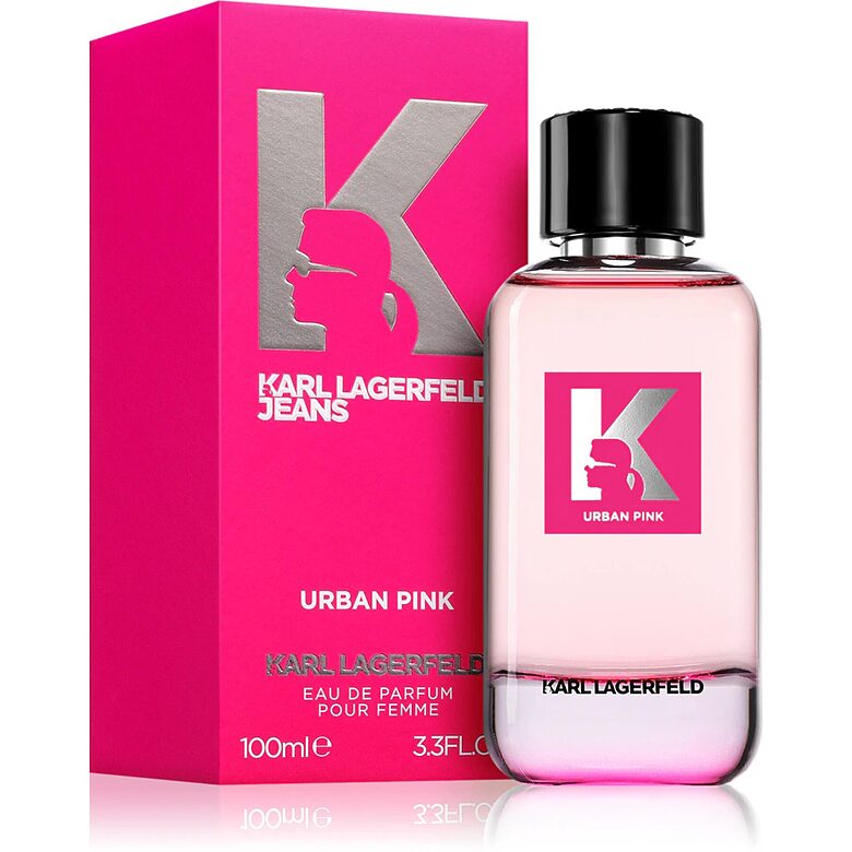 Lagerfeld Karl Jeans Urban Pink moderna un dzirkstoša smarža, 100 ml