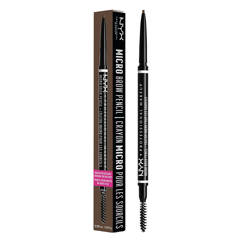 Parome.lv-nimi: NYX Professional Makeup Micro Brow Pencil kulmakynä 05 Ash Brown 0,09 g