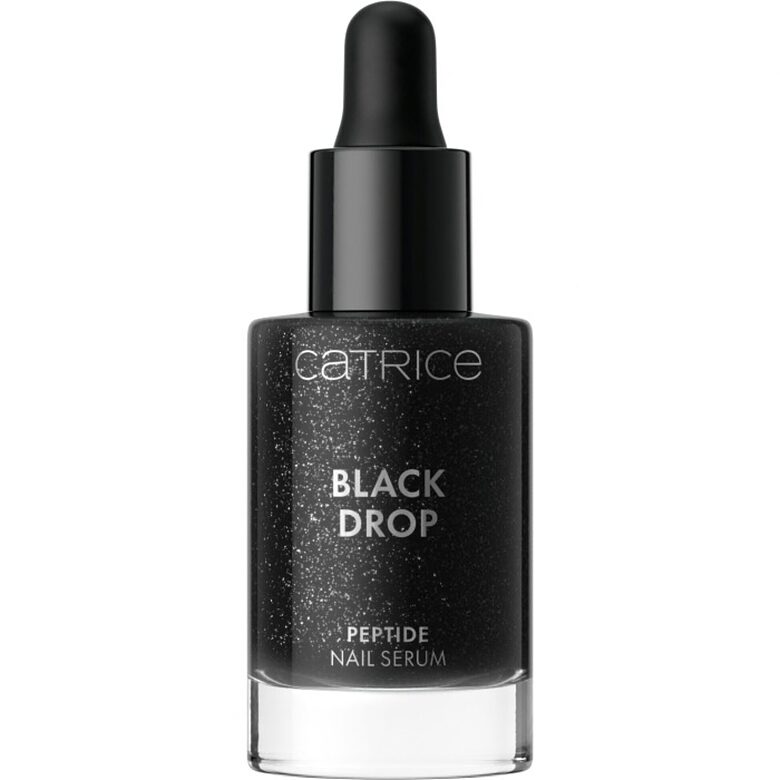 Catrice Black Drop Peptide kopjošs nagu serums ar peptīdiem 8 ml.