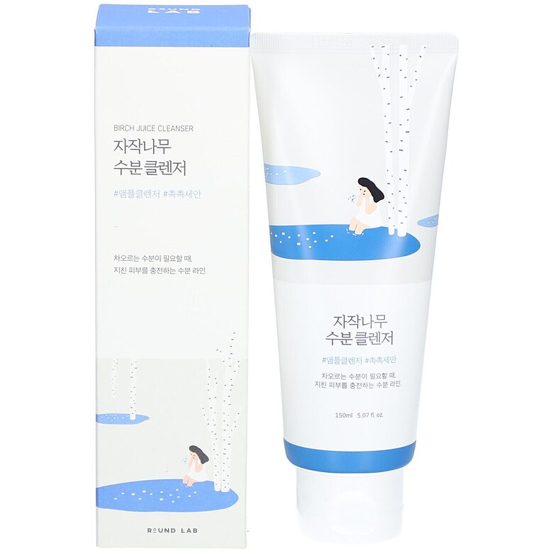 ROUND LAB Birch Juice Moisturizing niisutav näopesugeel 150 ml