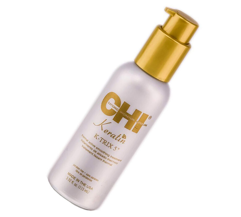 CHI Keratin K-Trix 5 Thermal Active plaukų lyginimo priemonė, 115 ml 
