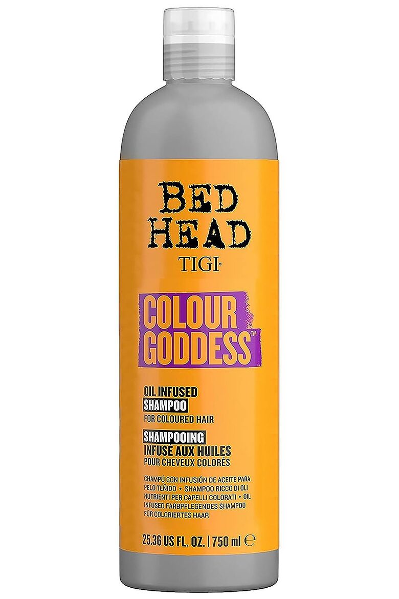 TIGI Bed Head Colour Goddess Oil Infused Shampoo värvitud juustele 750 ml