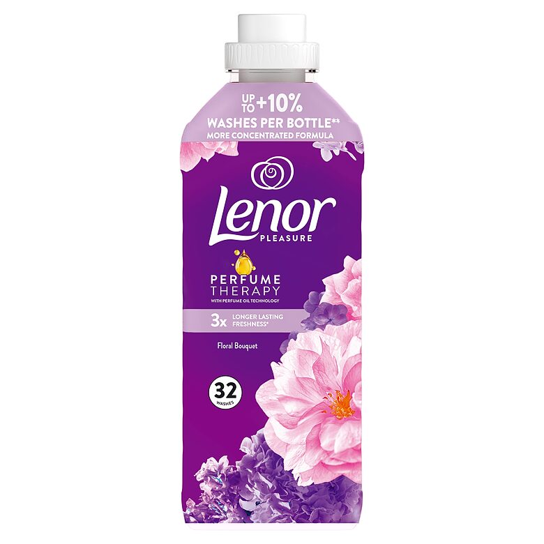 Lenor Ametisti ja kukkakimppu huuhteluaine 675 ml / 32 pesukertaa