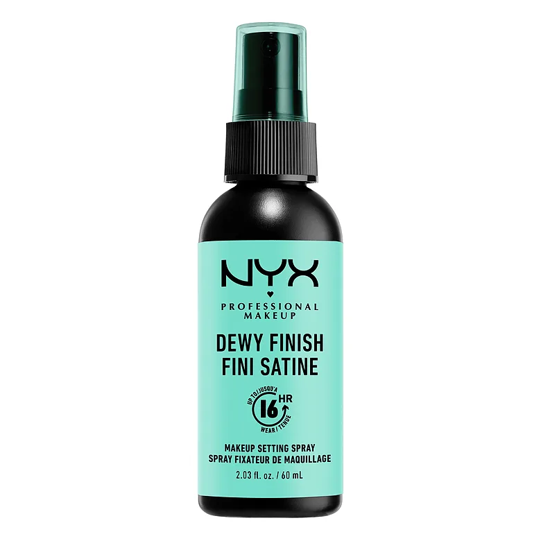 NYX Professional Makeup Dewy Finish meikinkiinnityssuihke 60 ml.