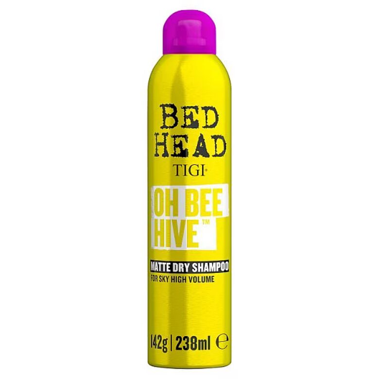 Bed Head by TIGI Oh Bee Hive sausasis šampūnas plaukų apimčiai ir matiniam efektui, 238 ml