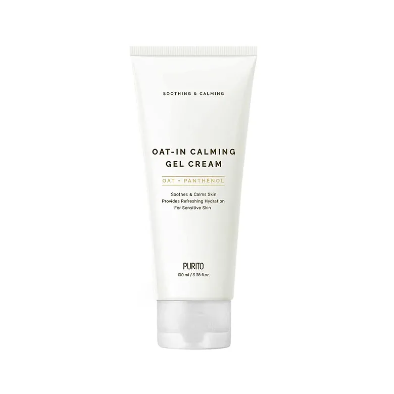 PURITO SEOUL Oat In Calming Gel Cream rauhoittava ja kosteuttava kasvogeelivoide kauralla, 100 ml