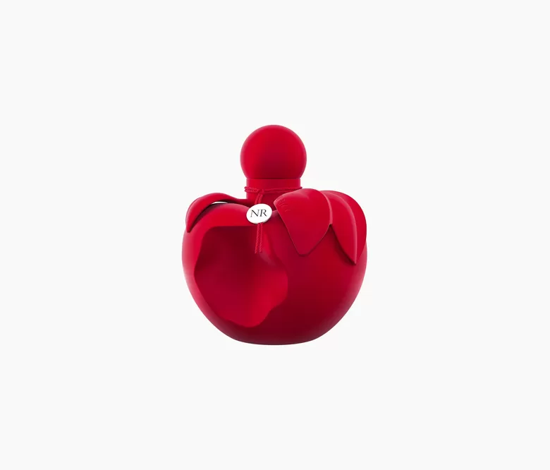 Intensyvus, moteriškas ir gurmaniško pobūdžio aromatas Nina Extra Rouge Eau de Parfum, 30 ml.