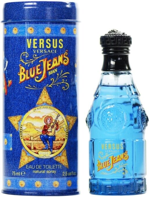 Versace Blue Jeans Eau De Toilette Spray 75 ml