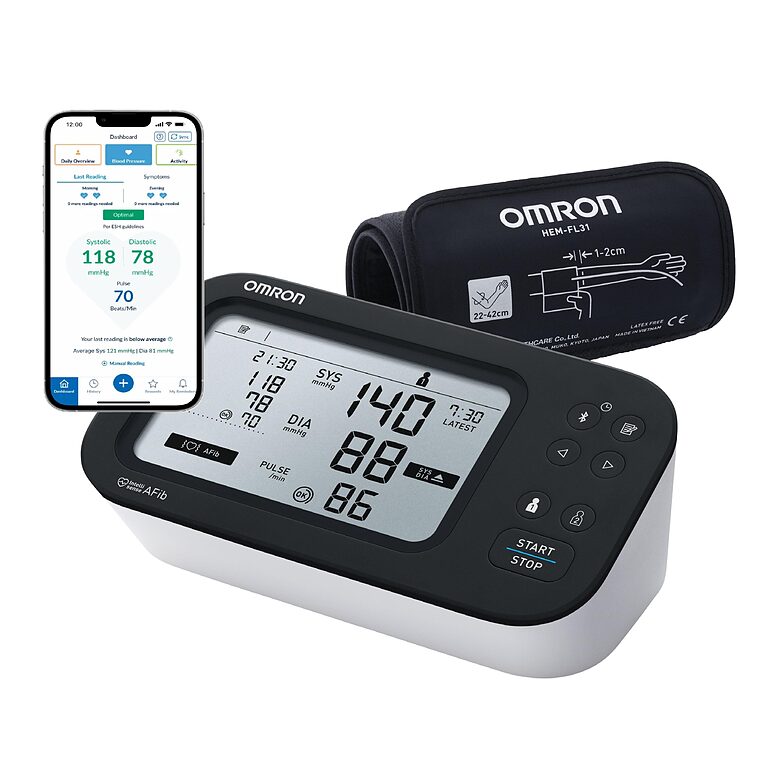 Omron Moderni ja tarkka verenpainemittari M7 Intelli IT AFib