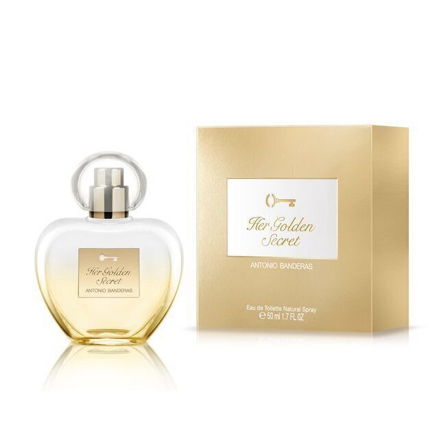 Antonio Banderas Her Golden Secret tualetinis vanduo moterims, 50 ml
