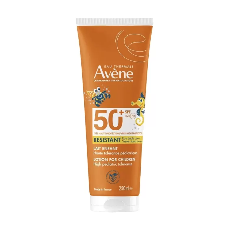 Ļoti augstas aizsardzības saules aizsarglīdzeklis bērniem Avène Sun Milk SPF 50+ 250 ml