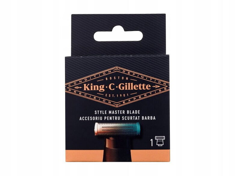 King C Gillette Style Master barzdos kirpimo galvutė, 1 vnt.
