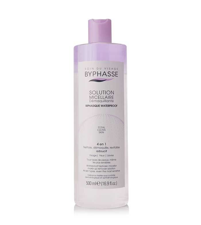 Byphasse Biphase Vedenkestävä misellipuhdistusaine 500 ml