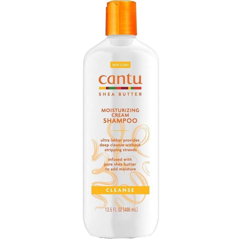 Cantu drėkinamasis kreminis šampūnas su taukmedžio sviestu, 400 ml