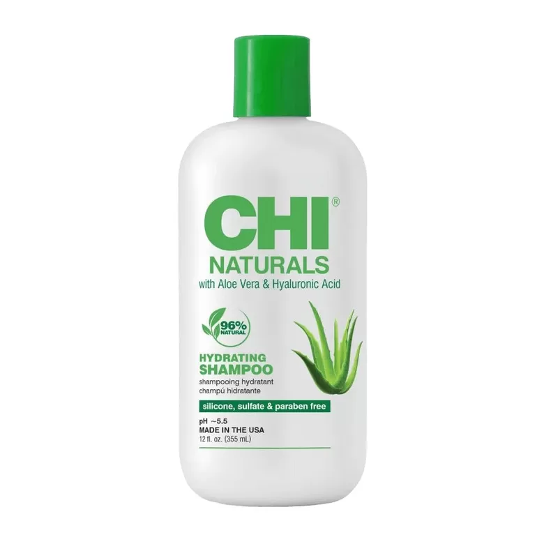 CHI Naturals with Aloe Vera Drėkinamasis Šampūnas, 355 ml