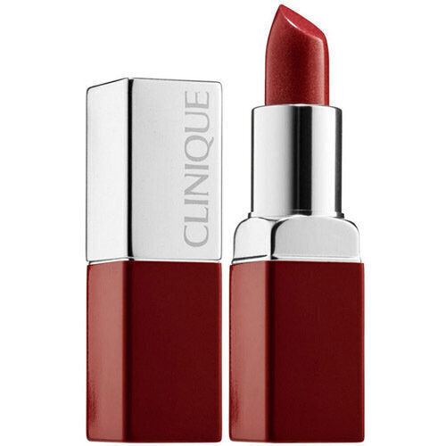 Sodri lūpų dažai – Clinique Pop Lip Color + Primer 08 Cherry Pop, 3.9 g