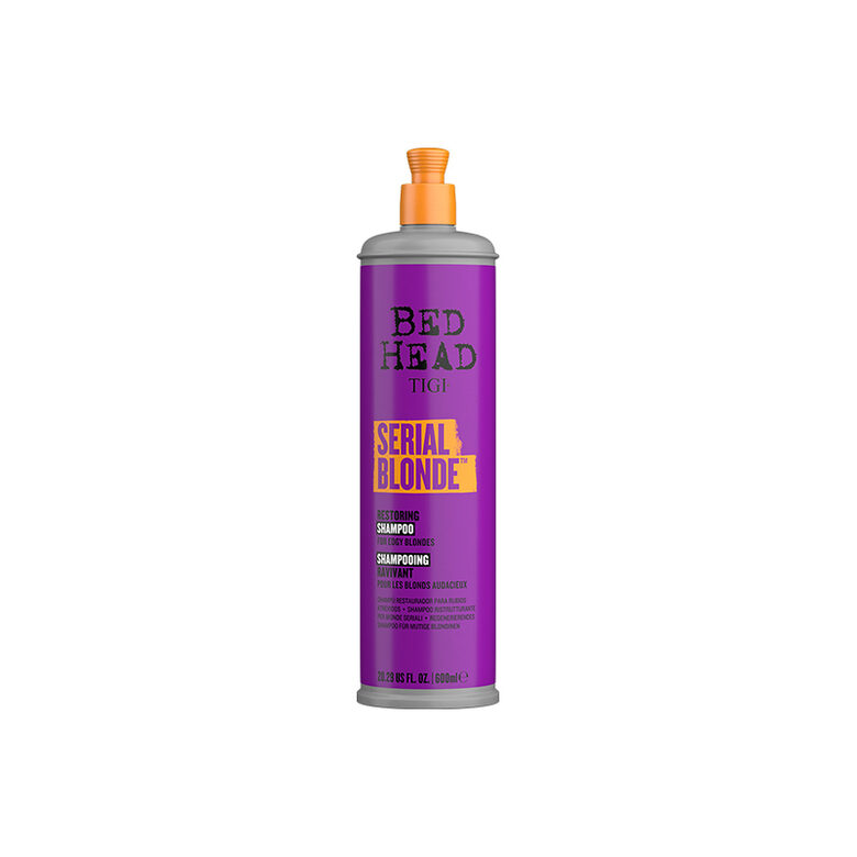 TIGI Bed Head Serial Blonde šampūnas šviesiems, pažeistiems plaukams (600 ml)