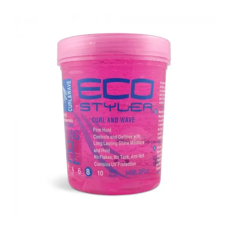 Plaukų formavimo gelis Eco Styler Curl & Wave Pink, 946 ml