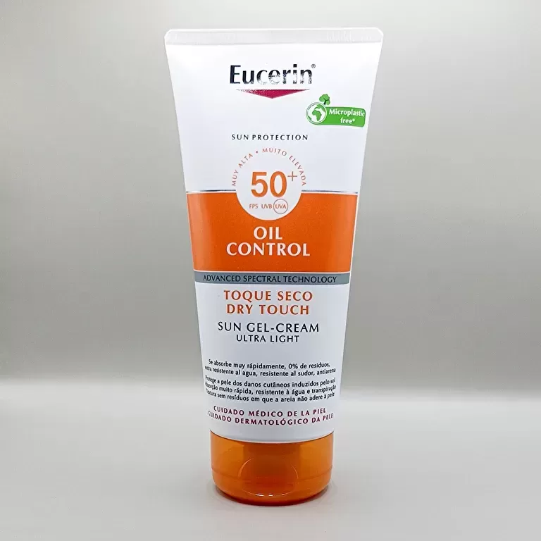 Inovatyvus kremas nuo saulės Eucerin Gel-Cream Dry Touch SPF 50+