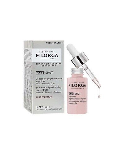Intensīvs atjaunojošs koncentrāts sejai Filorga NCEF-Shot Supreme Polyrevitalising 15 ml