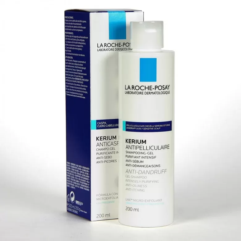 La Roche-Posay Kerium kõõmavastane geelšampoon 