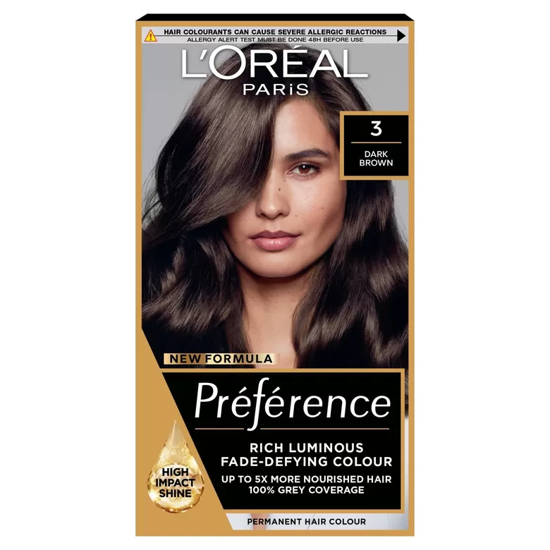 L'Oréal Paris Recital Preference B 3.0 Brasilia plaukų dažai suteikia sodrią