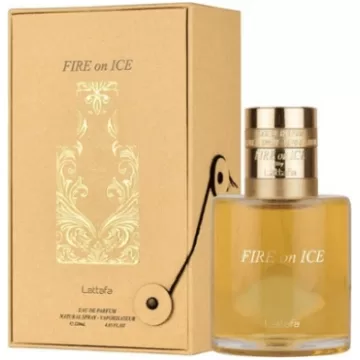 Универсальный, привлекательный и загадочный аромат Lattafa Fire On Ice Eau De Parfum 110 мл