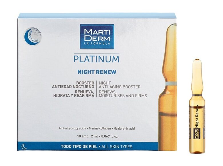MartiDerm Platinum Night Renew 10 x 2 ml
