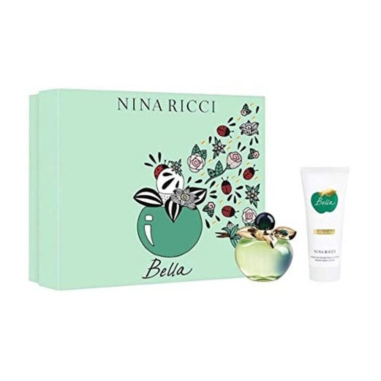 Komplekts Nina Ricci Bella sievietēm: Tualetes ūdens EDT, 50 ml + ķermeņa losjons, 75 ml