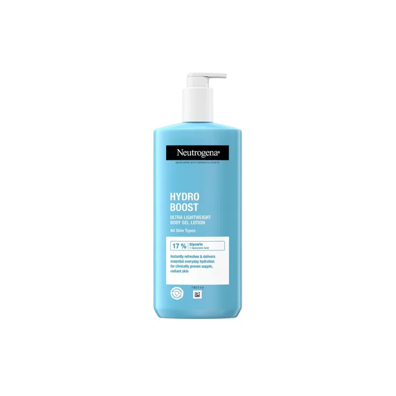 Eriti kerge ja kiiresti imenduv keha geel-losjoon Neutrogena Hydro Boost, 400 ml
