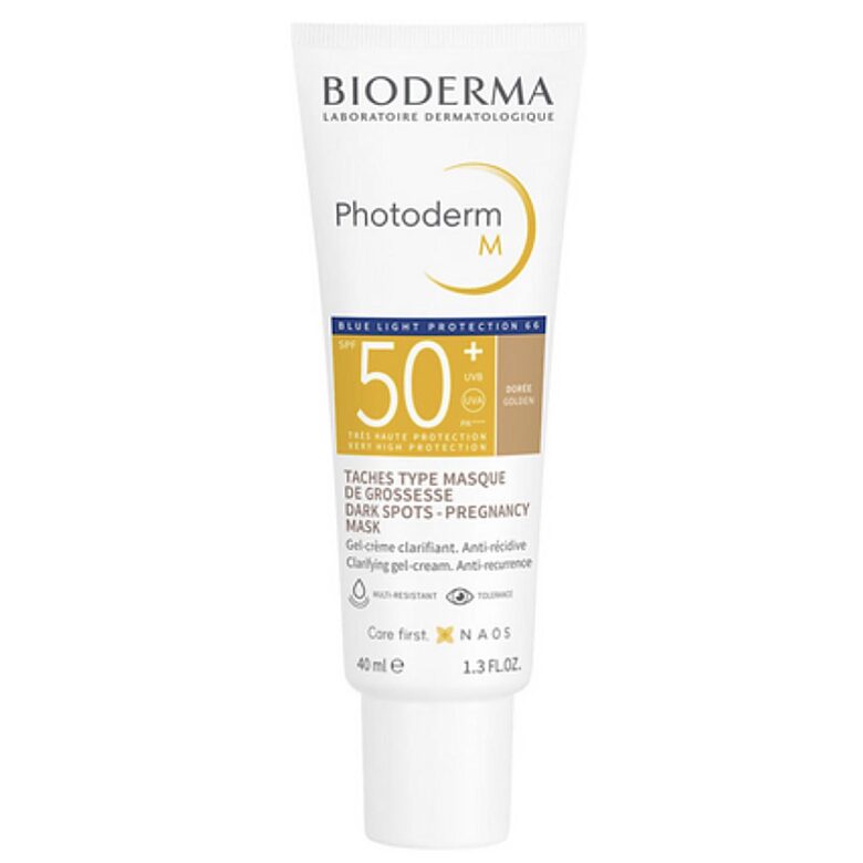 Bioderma Tonēts želejkrēms ar SPF50+ Photoderm (Golden” tonis ), 40 ml