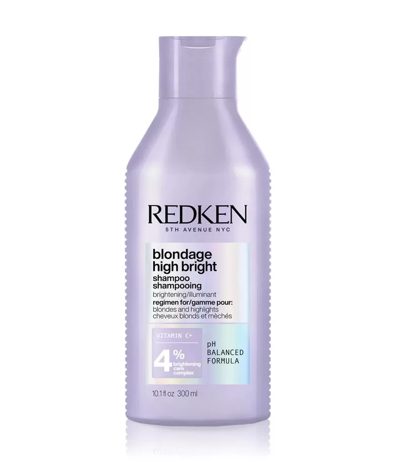 Profesionalus šampūnas šviesintiems, balintiems ir sruogelėmis dažytiems plaukams Redken Blondage, 300 ml