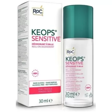 Мягкий роликовый дезодорант для чувствительной кожи RoC Keops Sensitive, 30 мл