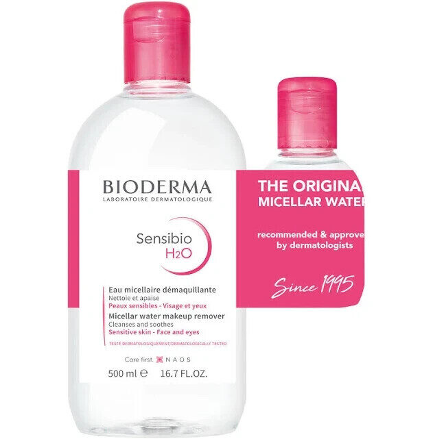 Bioderma Sensibio H2O maigs micelārais ūdens 500 ml