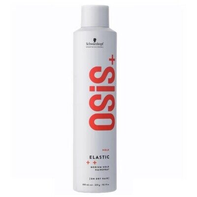 Lengvos ir vidutinės fiksacijos plaukų lakas „Schwarzkopf Professional OSiS+ Elastic“, 300 ml