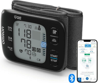 Omron Высокоточный тонометр для запястья RS7 Intelli IT