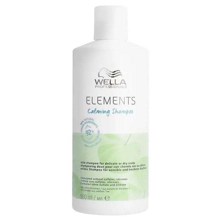 Švelnus ir raminantis šampūnas Wella Elements Calming 500 ml
