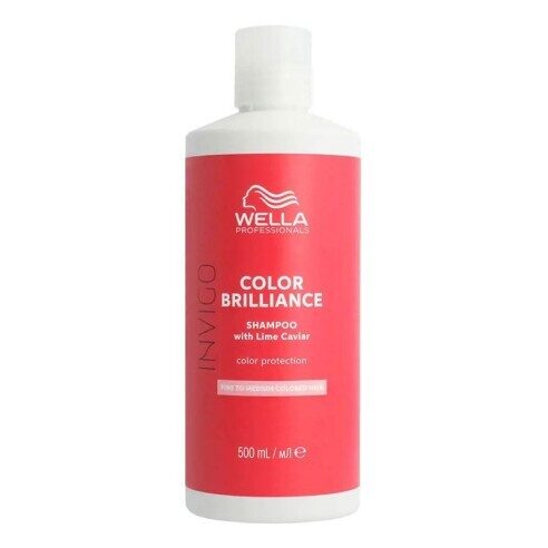 Šampoon peenetele kuni keskmise paksusega värvitud juustele Wella Invigo Color Brilliance 500 ml