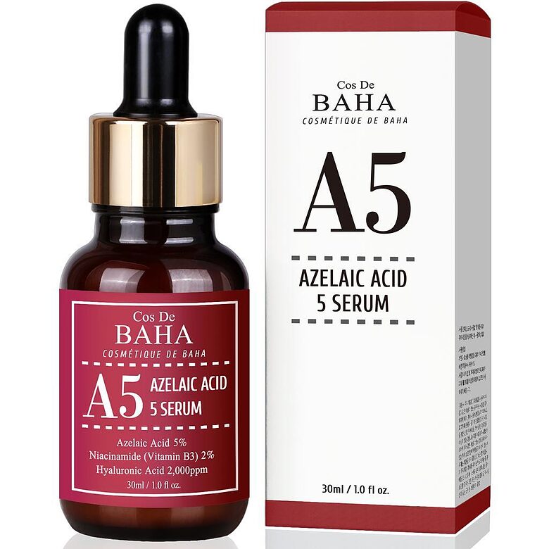 COS DE BAHA A5 Azelaic Acid 5% + Niacinamide 2% kasvoseerumi 30 ml