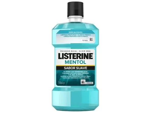 Listerine mutes skalojamais līdzeklis ar maigu piparmētru garšu 250 ml