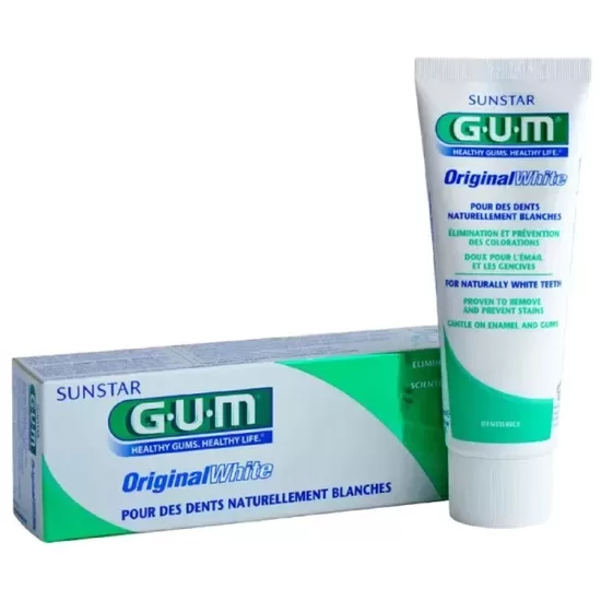 GUM Original White zobu pasta (75 ml)