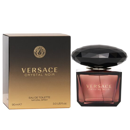 Elegantne, naiselik lilleline-idamaine aroom Versace Crystal Noir EDP 90 ml