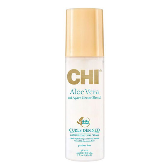 Mitrinošs matu krēms cirtainiem matiem Farouk CHI Aloe Vera, 147 ml