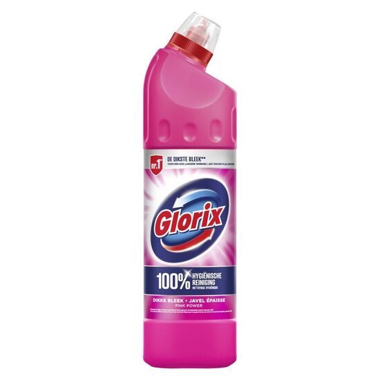 Tīrīšanas līdzeklis Glorix Bleach Pink Power, 750ml