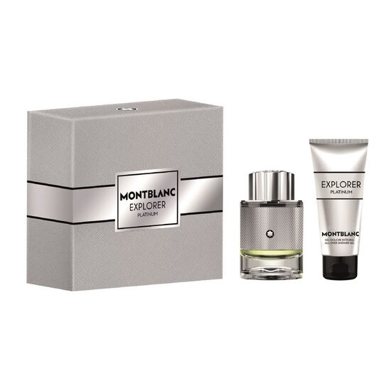 Montblanc Explorer Platinum dāvanu komplekts: EDP 60 ml + dušas želeja 100 ml