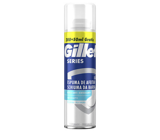 Gillette Series Atsvaidzinošās skūšanās putas ar eikaliptu 