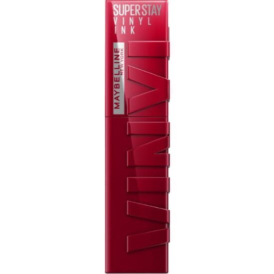 Skysti lūpų dažai atspalvyje 55 Royal – Maybelline SuperStay Vinyl Ink, 4,2 ml